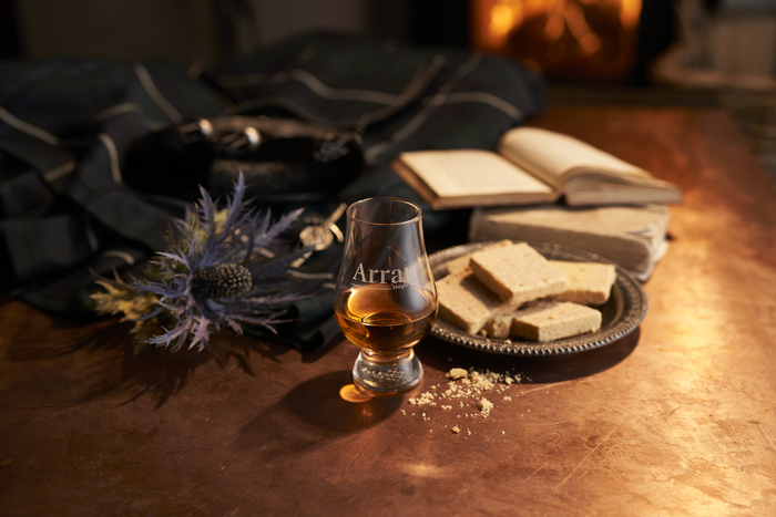 Robert Burns whisky and shortbread