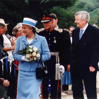 Queen Elizabeth II on Opening Day